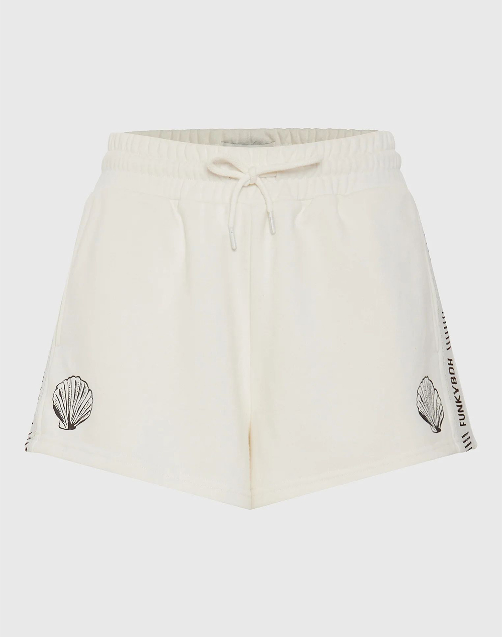 FUNKY BUDDHA Shorts FBL013-105-03-OFF WHITE OffWhite