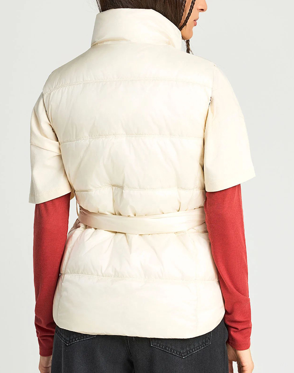 FUNKY BUDDHA Jackets & Coats FBL013-112-01-Cloud Cream Cream φωτογραφία