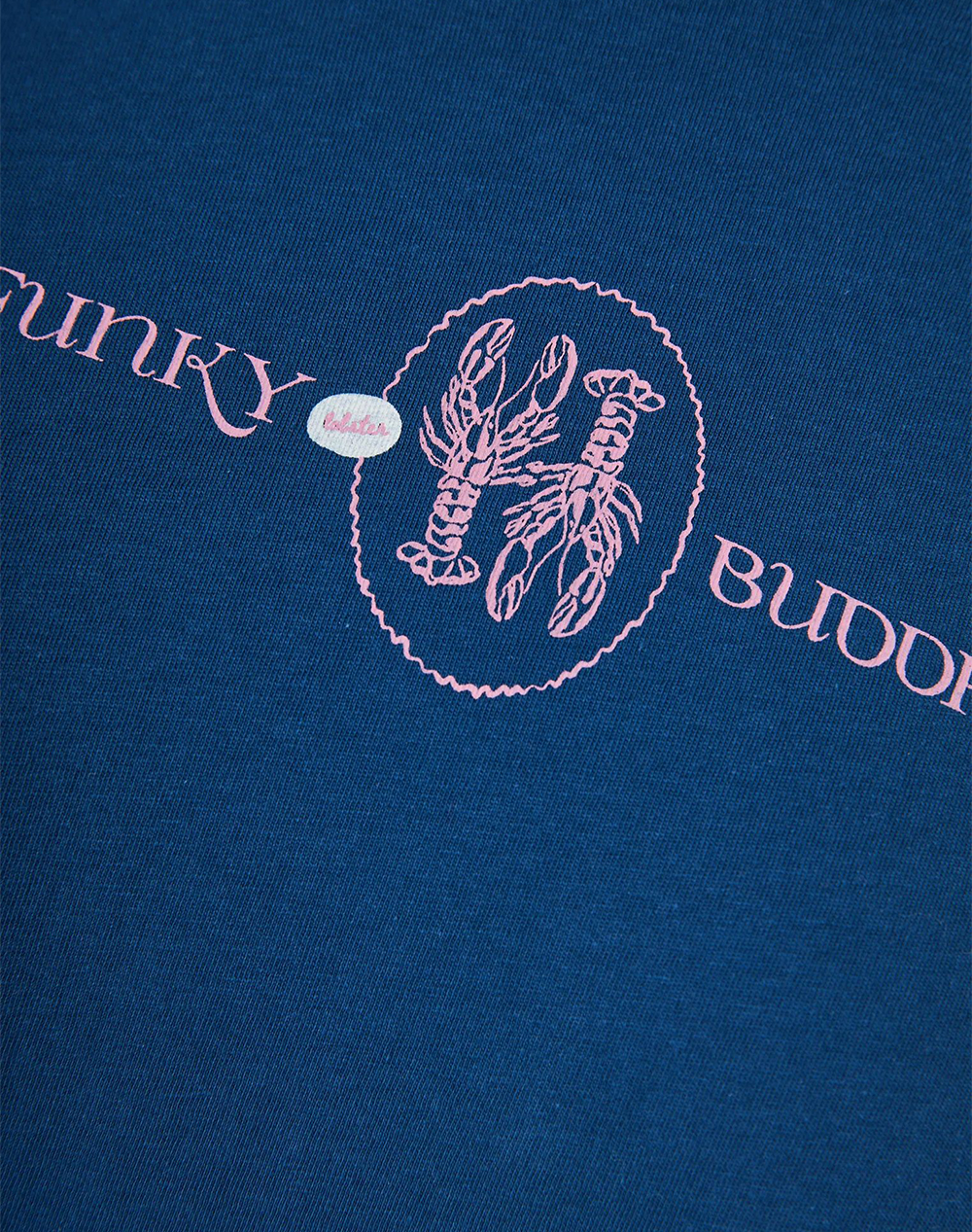 Funky Buddha T-Shirts Fbl013-139-04-Twilight Blue Γυναικεία ρούχα μπλούζες Τ-Shirt Politikos Shop Πολιτικός