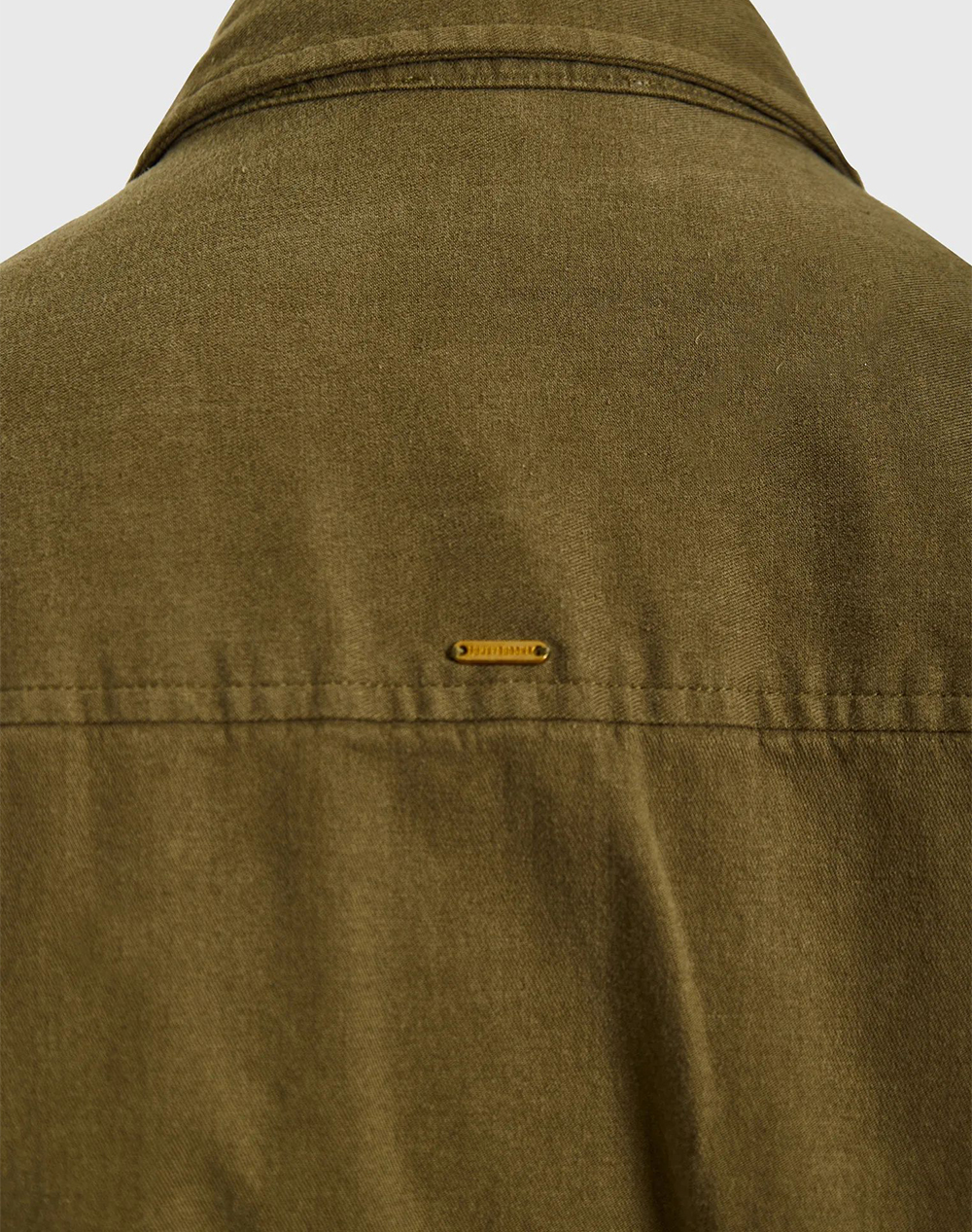 FUNKY BUDDHA Dresses FBL013-104-12-WOOD Khaki φωτογραφία