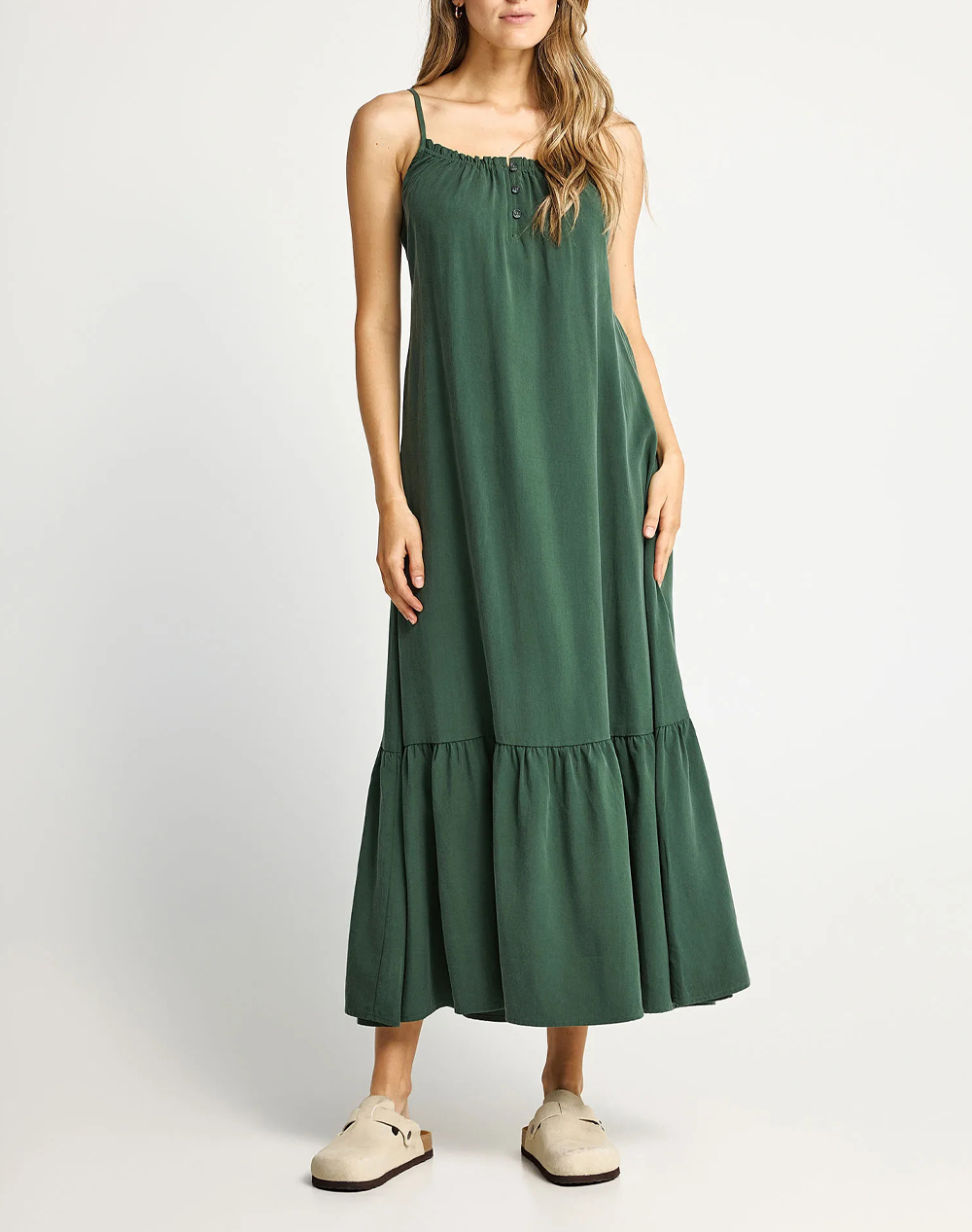 FUNKY BUDDHA Dresses FBL013-142-13-BISTROT GREEN Green