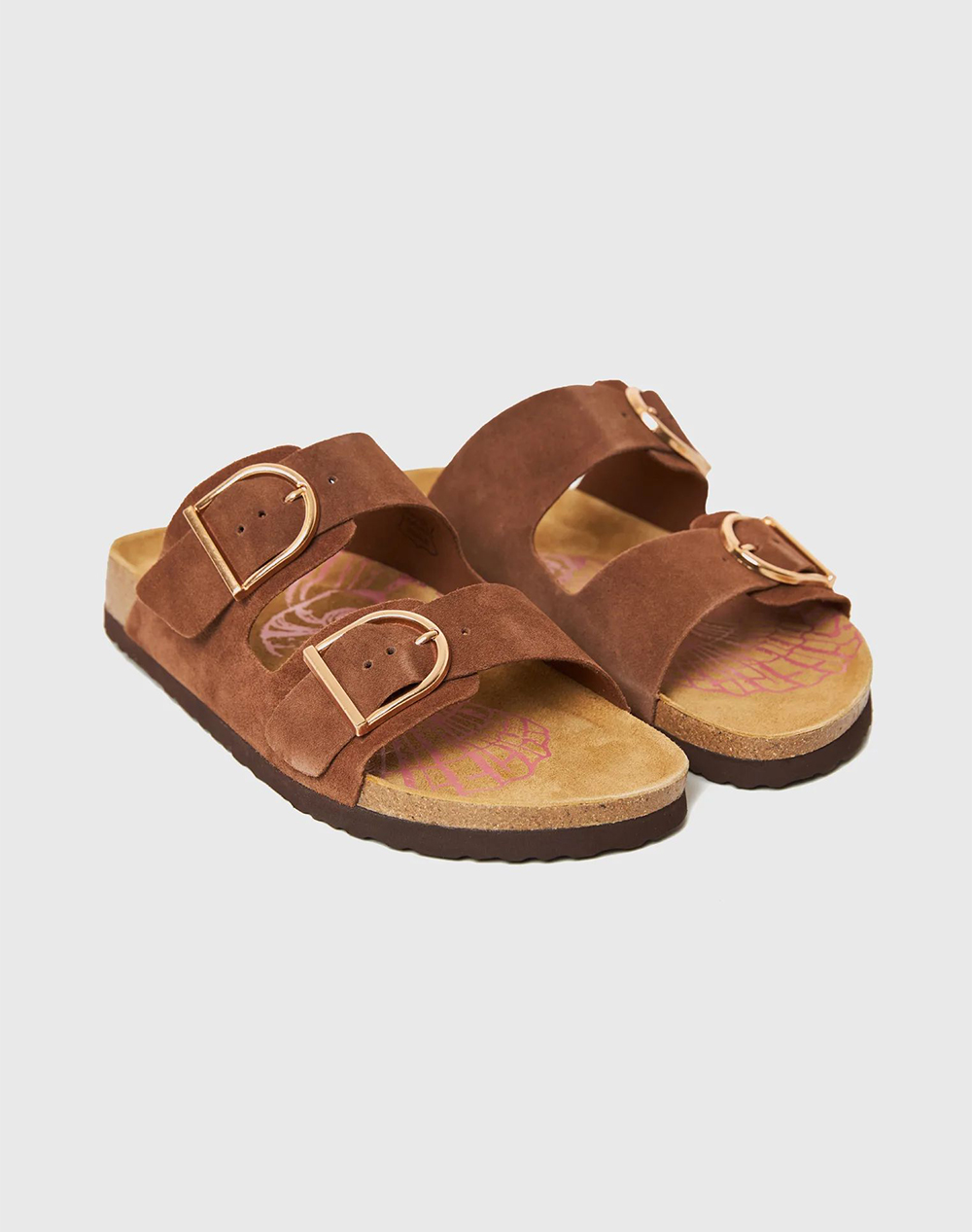 FUNKY BUDDHA FUNKY BUDDHA Sandals & Platforms FBL013-118-08-Coconut Shell Chocolate - 2