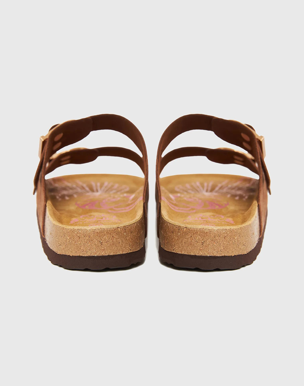 FUNKY BUDDHA FUNKY BUDDHA Sandals & Platforms FBL013-118-08-Coconut Shell Chocolate - 3