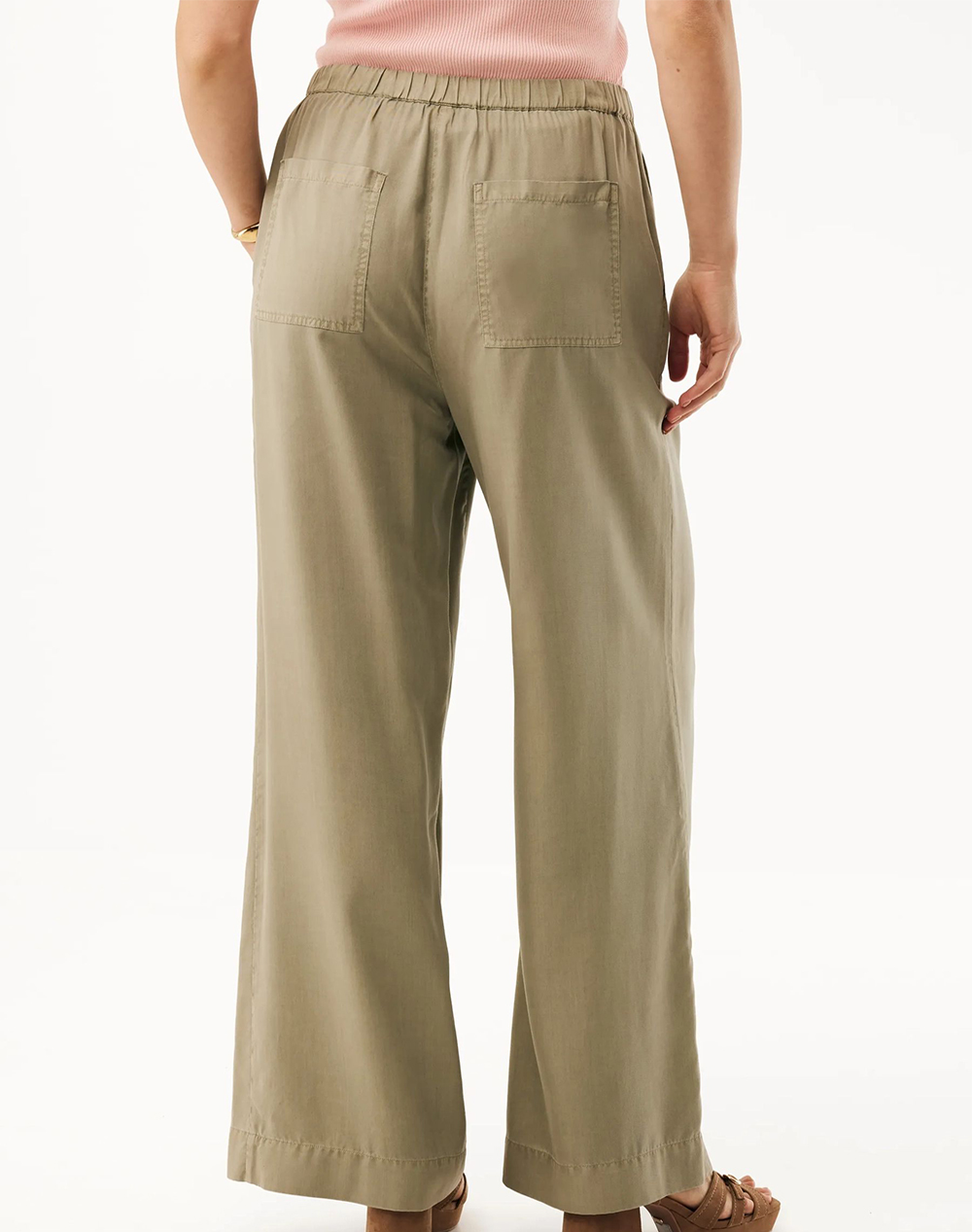 MEXX MEXX Lyocell pants wide leg MF007004061W-190417 Khaki - 2