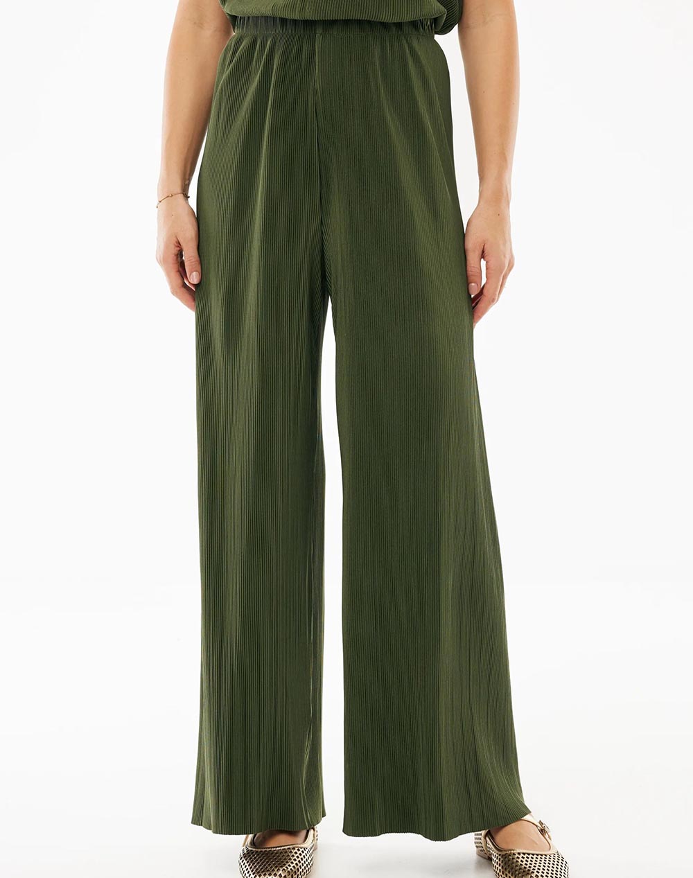 MEXX Plisse pants MF007003961W-01-190417 DarkGreen