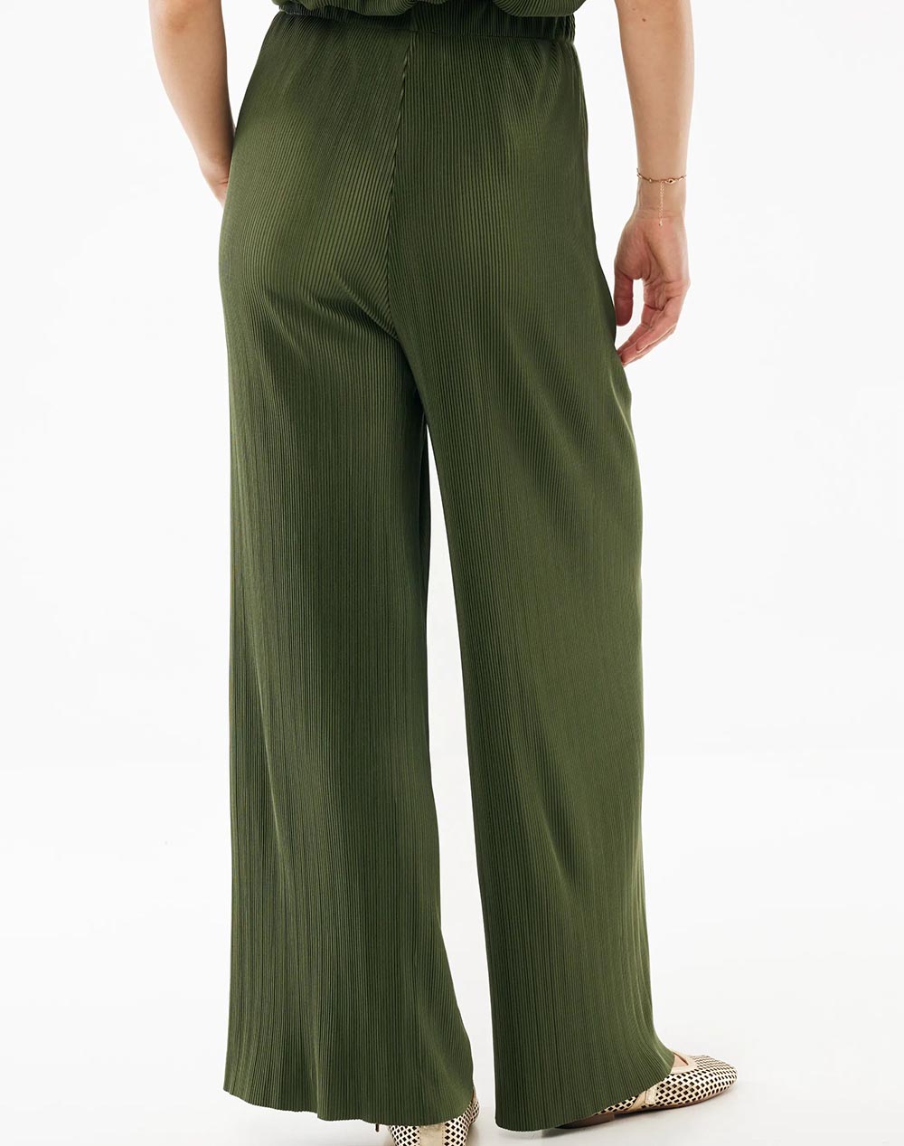 MEXX MEXX Plisse pants MF007003961W-01-190417 DarkGreen - 2