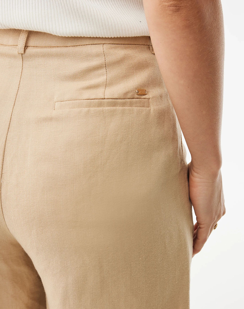 Mexx Linen Shorts Mf007301461W-141112 Tan Γυναικεία ρούχα Σορτς Βερμουδες Politikos Shop Πολιτικός