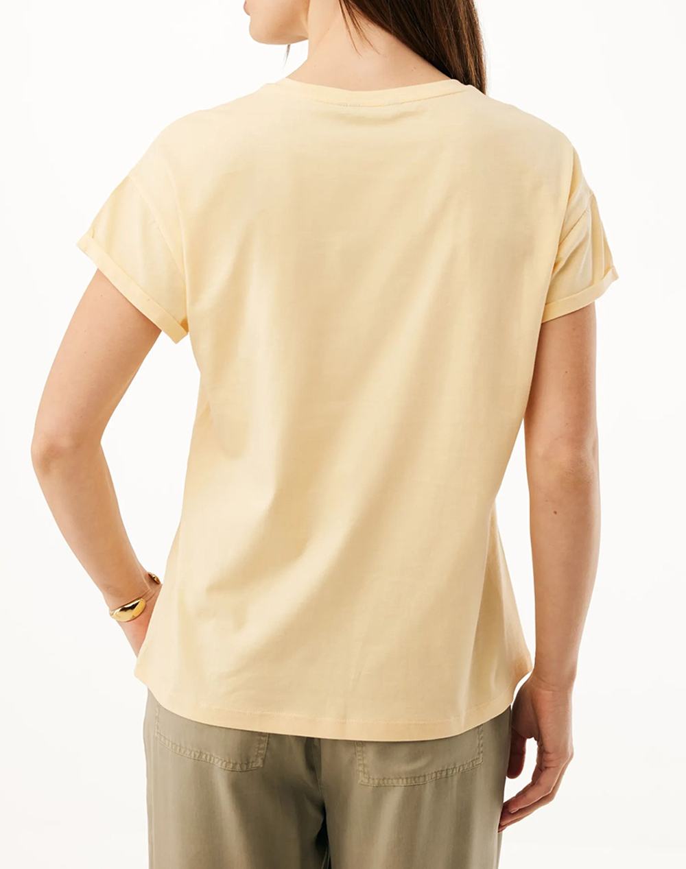 MEXX MEXX FAY Regular t-shirt MF007803761W-120715 LightYellow - 2
