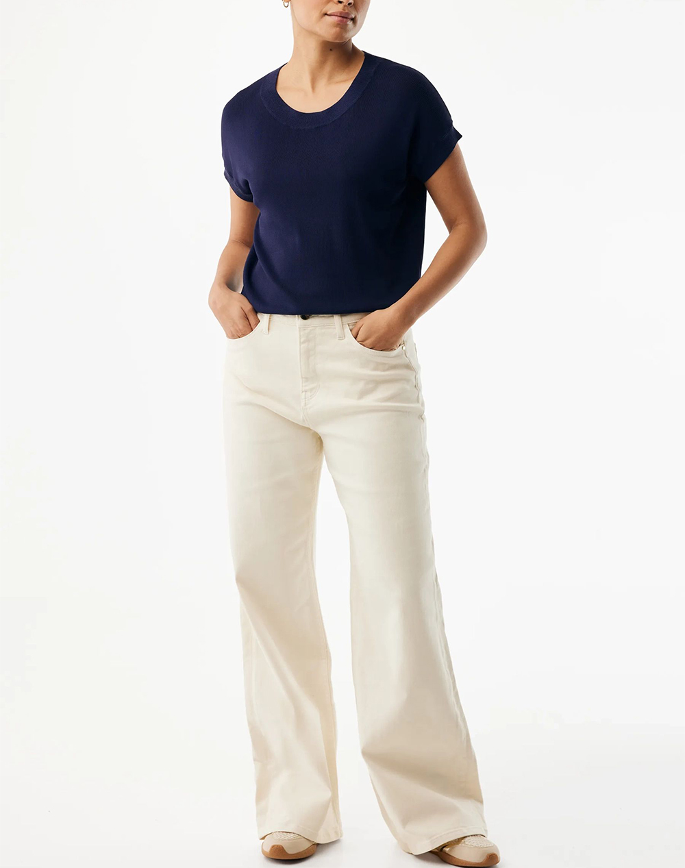 Μεχχ Knitted Top Mf006605261W-193920 Midnightblue Γυναικεία ρούχα μπλούζες Πλεκτά Politikos Shop Πολιτικός