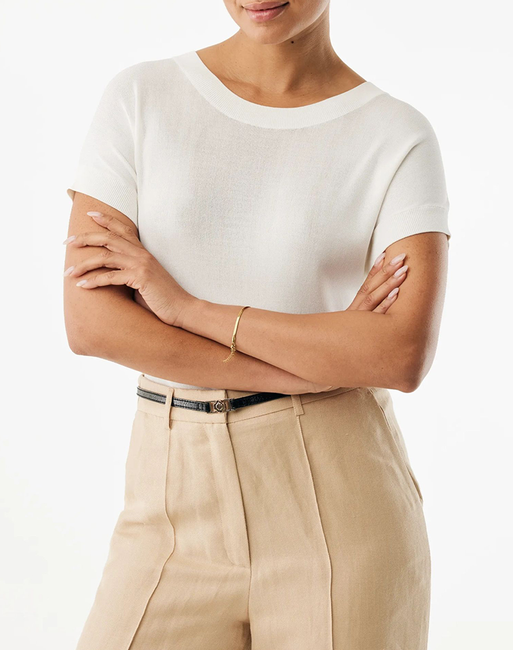 ΜΕΧΧ Knitted top MF006605261W-110605 OffWhite