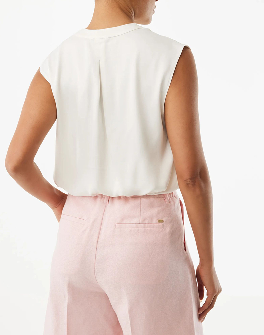 MEXX MEXX VIOLET Satin blouse MF006100461W-110605 OffWhite - 2