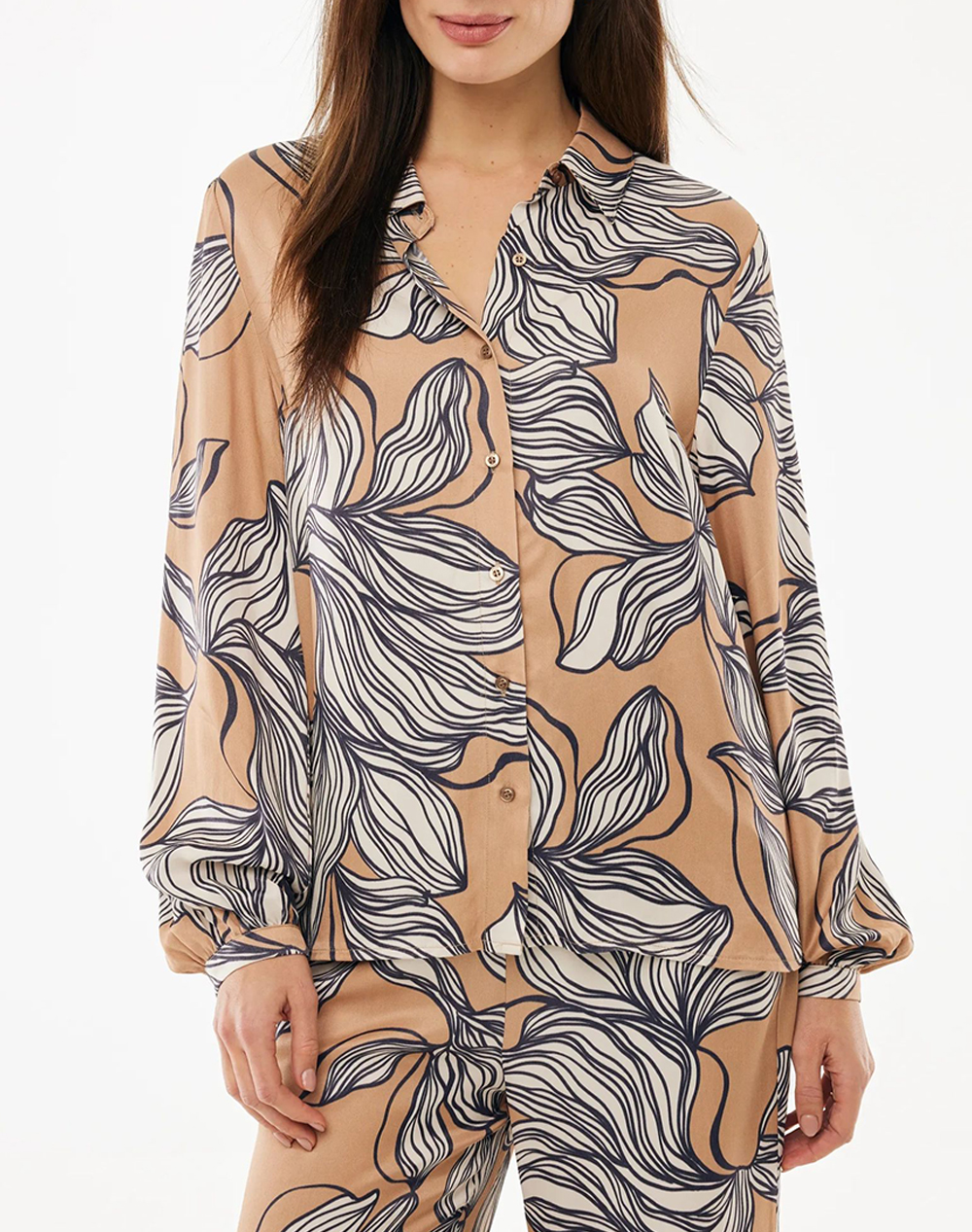 MEXX Graphic flower print blouse MF006100961W-300007 Multi