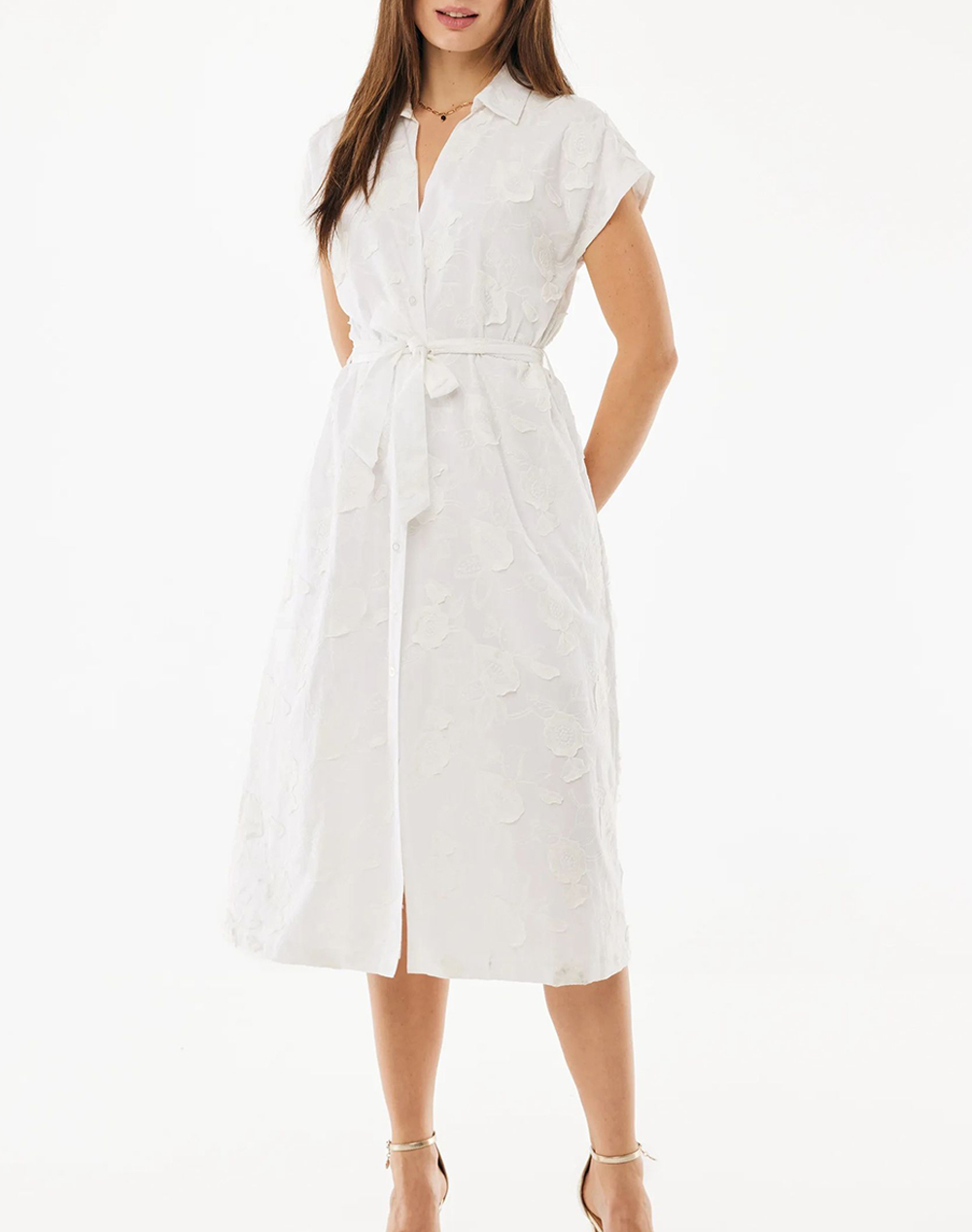 MEXX 3D flower dress MF006302061W-110601 White