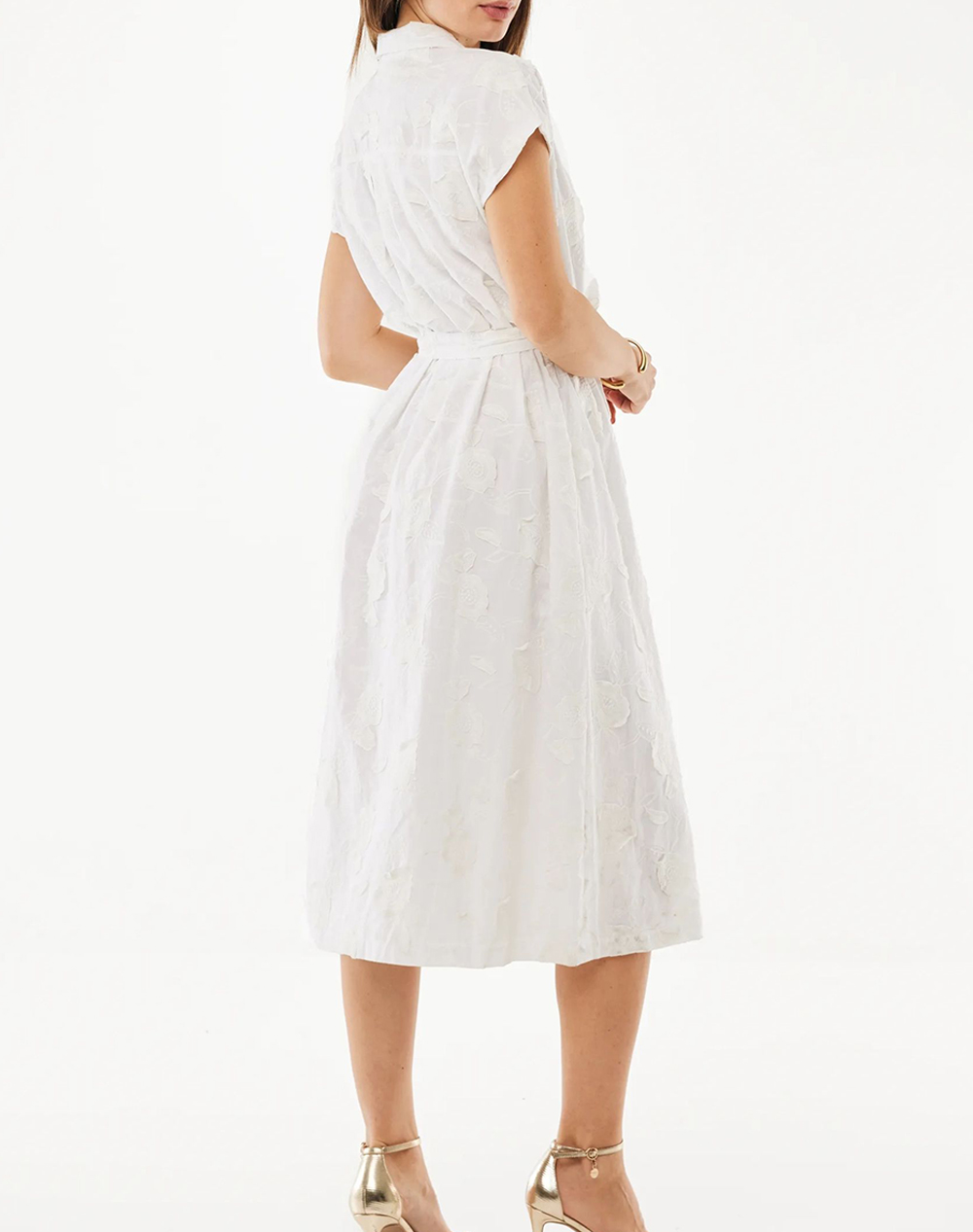 MEXX 3D flower dress MF006302061W-110601 White