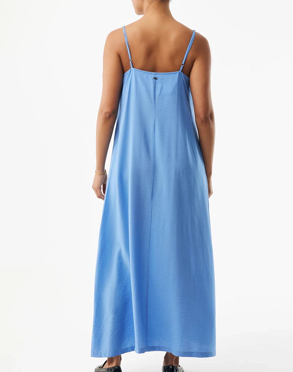 MEXX MEXX Hammered slip dress MF006302561W-164032 SkyBlue - 2