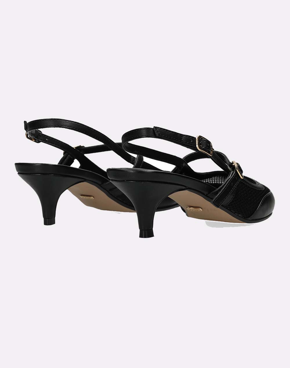 Mexx Tory Suki Slingback Pump Mi001300261W-1000 Black Γυναικεία παπούτσια Γοβες Politikos Shop Πολιτικός