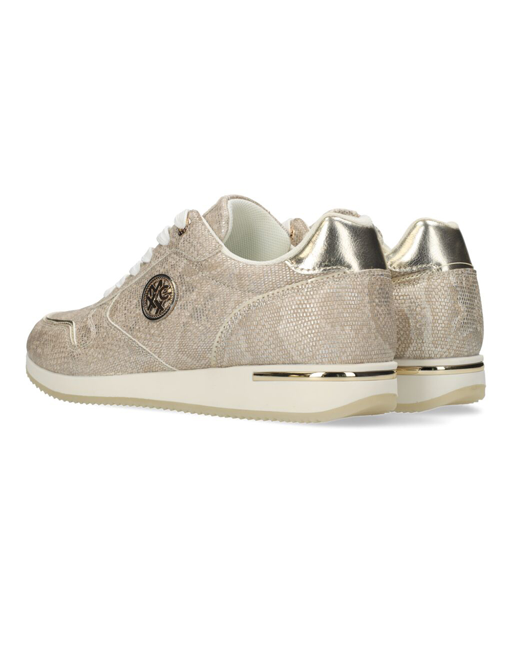 Mexx Eke Caia Sneaker Mi001001561W-8500 Gold Γυναικεία παπούτσια Sneakers Politikos Shop Πολιτικός