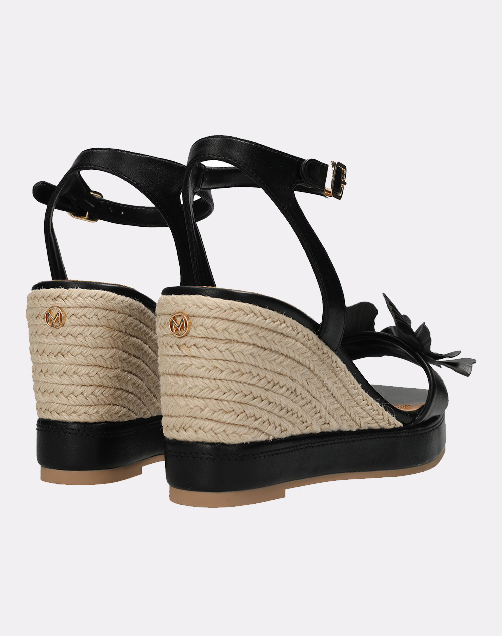Mexx Tammy Pakina Heeled Sandal Mi001603561W-01-1000 Black Γυναικεία παπούτσια Εσπαντριγιες Σανδαλια Politikos Shop Πολιτικός