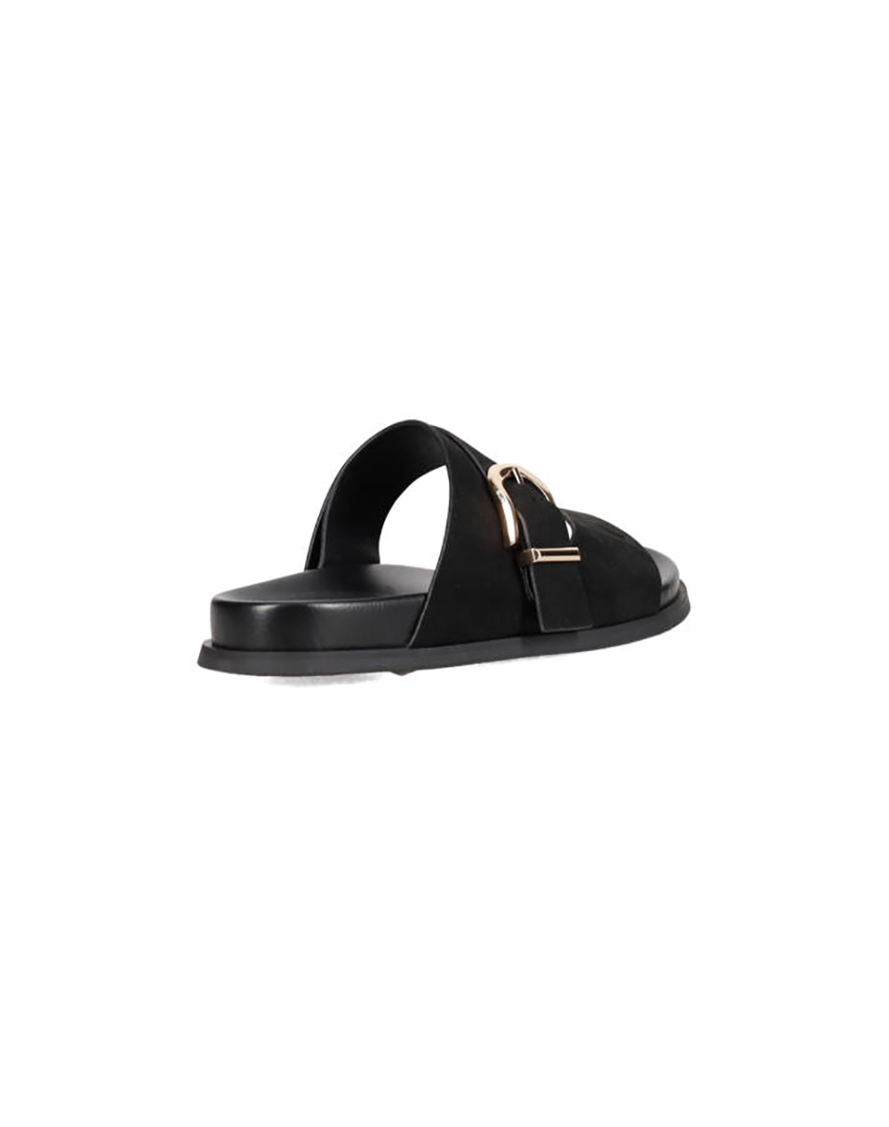 Migato Σανδ Σουετ με Φασα Αγκραφα Black 100047041014-Black Γυναικεία παπούτσια Εσπαντριγιες Σανδαλια Politikos Shop Πολιτικός