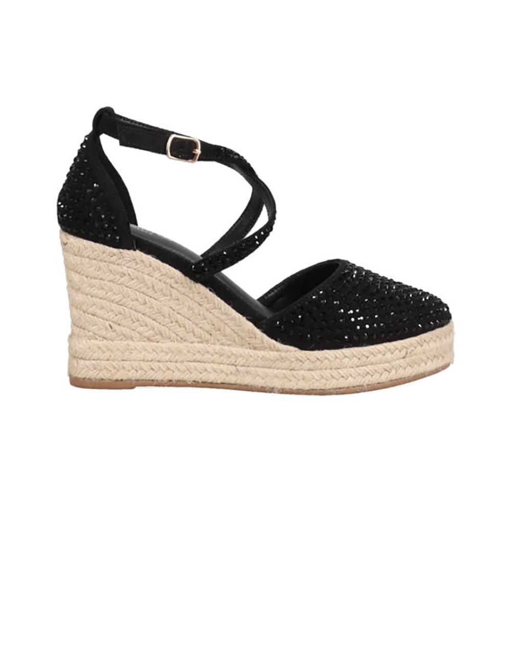 MIGATO ΠΑΠ.ΣΟΥΕΤ ΜΕ ΣΤΡΑΣ & ΧΙΑΣΤΙ ΛΟΥΡ. BLACK 100045885014-BLACK Black