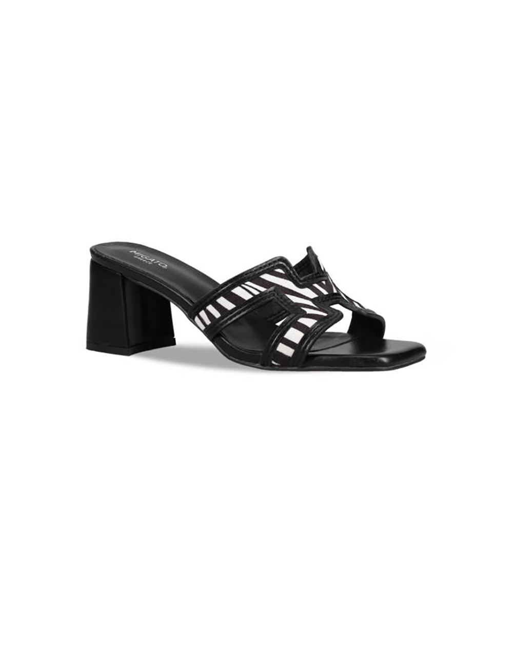 MIGATO ΣΑΝΔ. ΥΦ. ANIMAL ΦΑΣΑ ΜΕ ΣΧΕΔΙΟ WHITE/BLACK 100034384056-WHITE/BLACK Black φωτογραφία