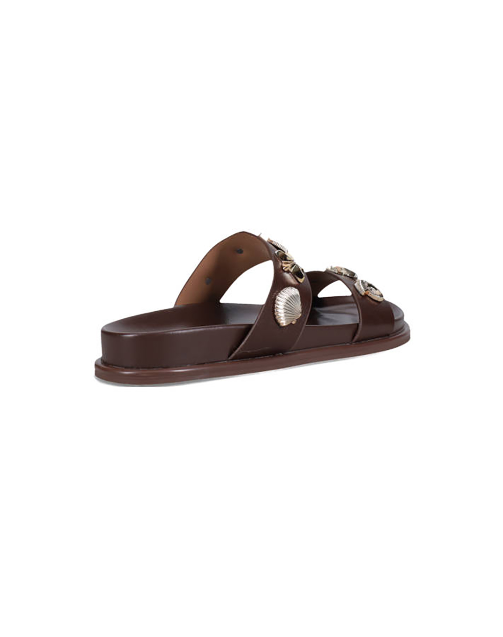 Migato Σανδ Ματ με Μτκλ Διακ Κοχυλια Brown 100046092012-Brown Γυναικεία παπούτσια Εσπαντριγιες Σανδαλια Politikos Shop Πολιτικός