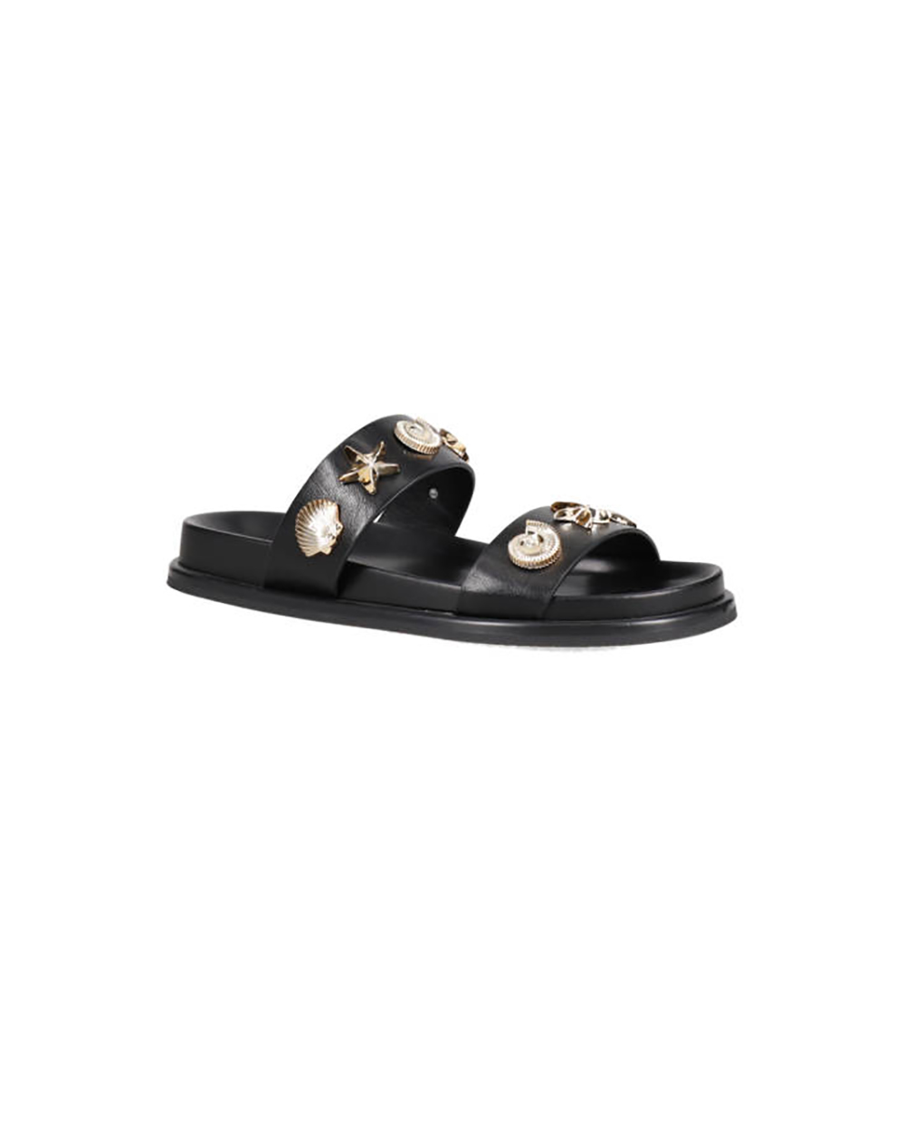 MIGATO MIGATO ΣΑΝΔ. ΜΑΤ ΜΕ ΜΤΚΛ ΔΙΑΚ. ΚΟΧΥΛΙΑ BLACK 100046092014-BLACK Black - 2