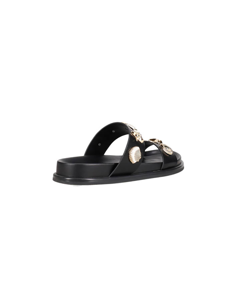 Migato Σανδ Ματ με Μτκλ Διακ Κοχυλια Black 100046092014-Black Γυναικεία παπούτσια Εσπαντριγιες Σανδαλια Politikos Shop Πολιτικός