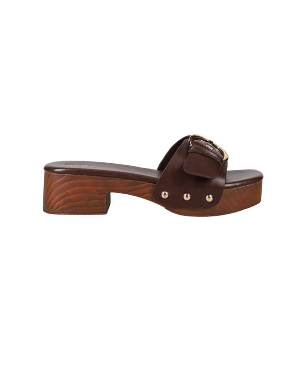 MIGATO ΣΑΝΔ.CLOGS ΜΑΤ ΜΕ ΦΑΣΑ & ΑΓΚΡΑΦΑ BROWN 100045677012-BROWN Brown