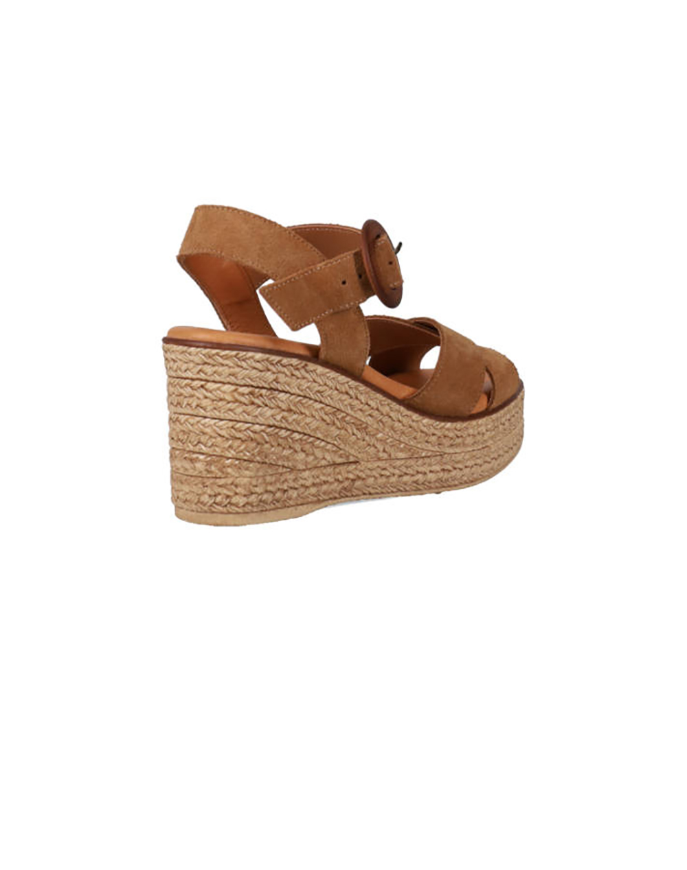 Migato Πεδ Δερμα Σουετ με Χιαστι Φασες Camel 100047731052-Camel Γυναικεία παπούτσια Εσπαντριγιες Σανδαλια Politikos Shop Πολιτικός