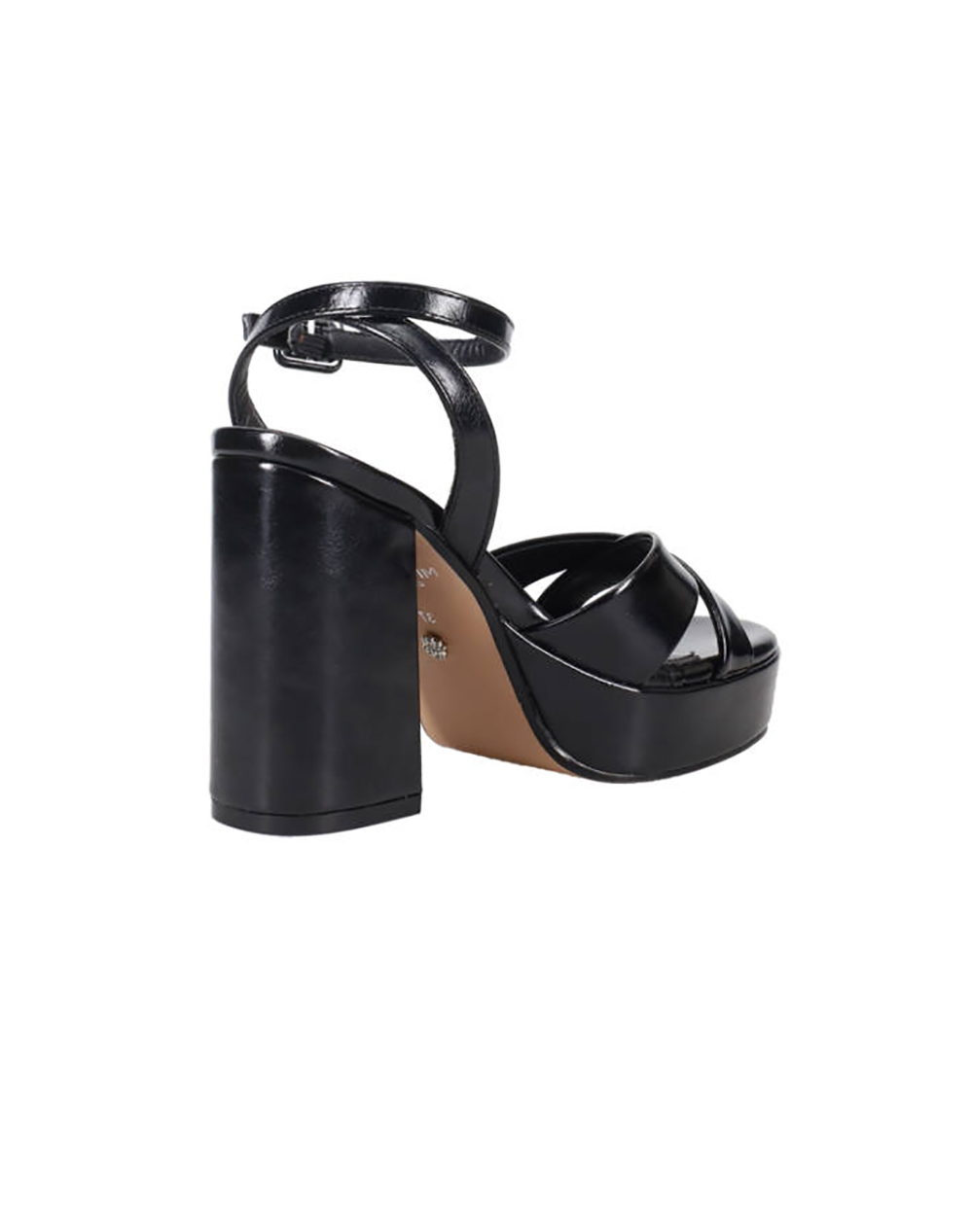 Migato Πεδ Ματ με Χιαστι Φασες Πλατο Black 100045640014-Black Γυναικεία παπούτσια Πεδιλα Politikos Shop Πολιτικός