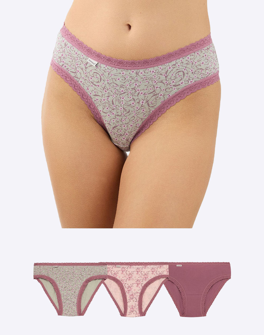 MINERVA ΓΥΝ.ΚΥΛ.3PCS BIKINI 96-82368-303 Multi