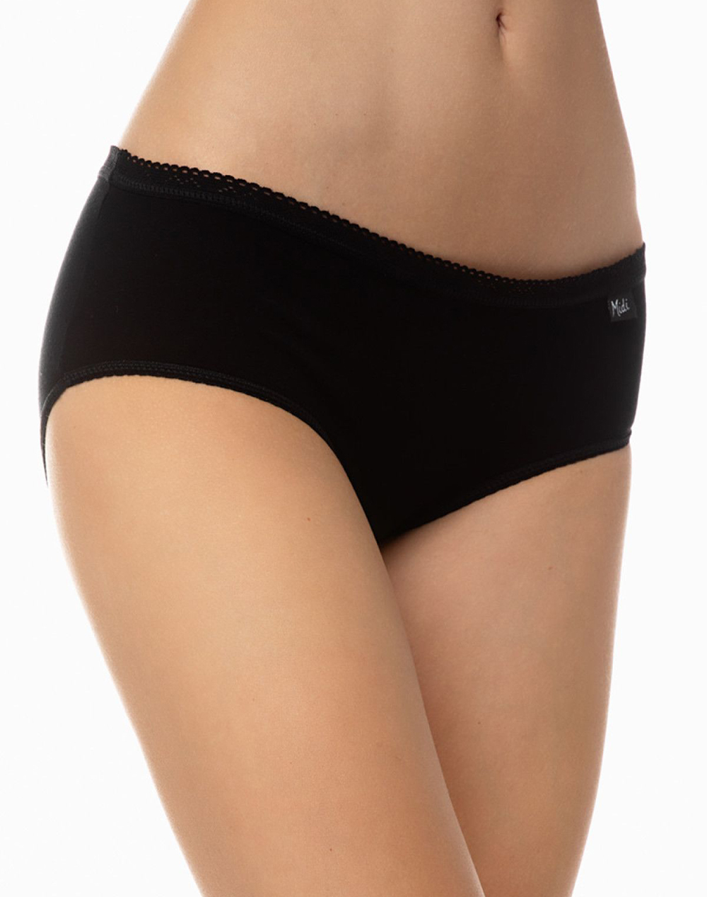 MINERVA ΚΥΛ.COT-LYCRA MIDI 90-89860-045 Black φωτογραφία