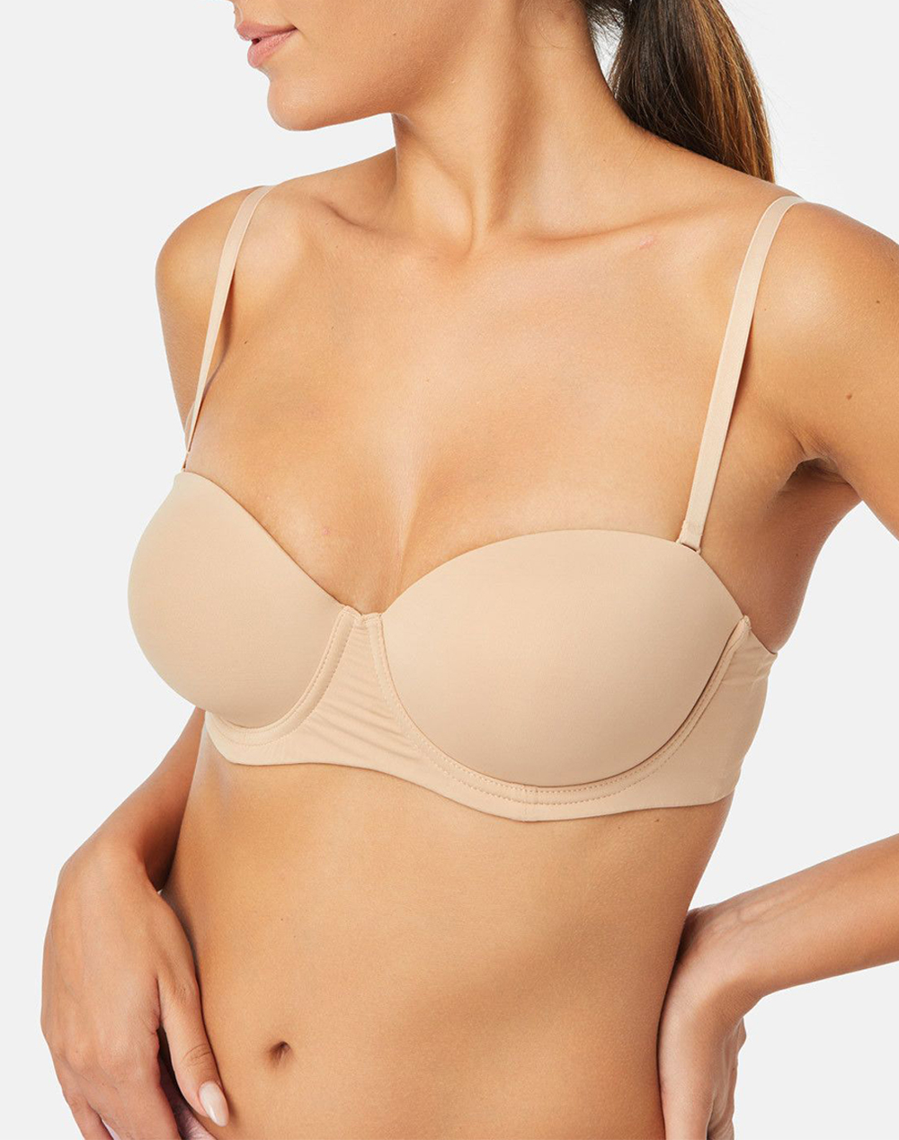MINERVA BRA STRAPLESS 96-9076C-487 Nude