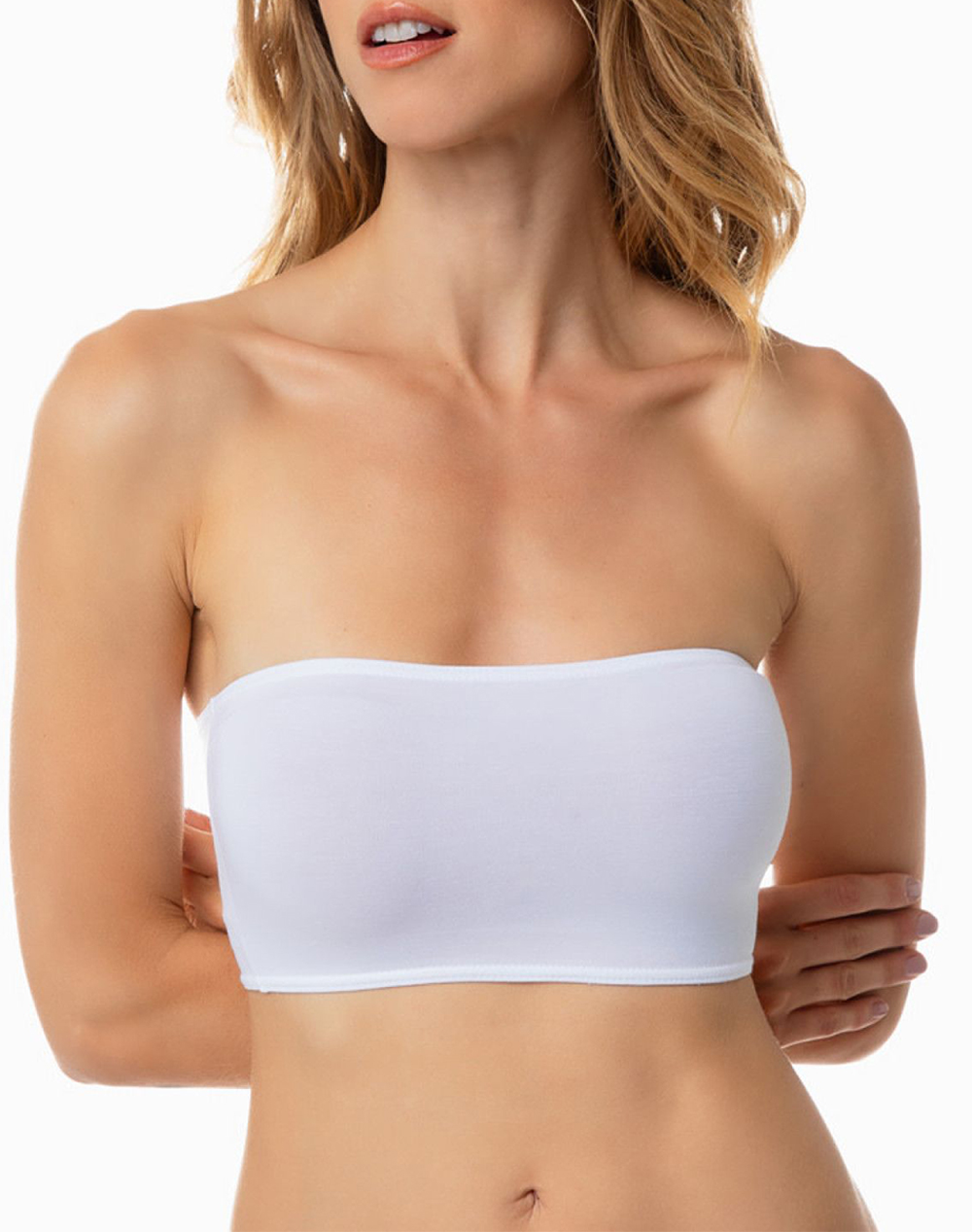 MINERVA ΓΥΝ.STRAPLESS MODAL 90-92627-005 White