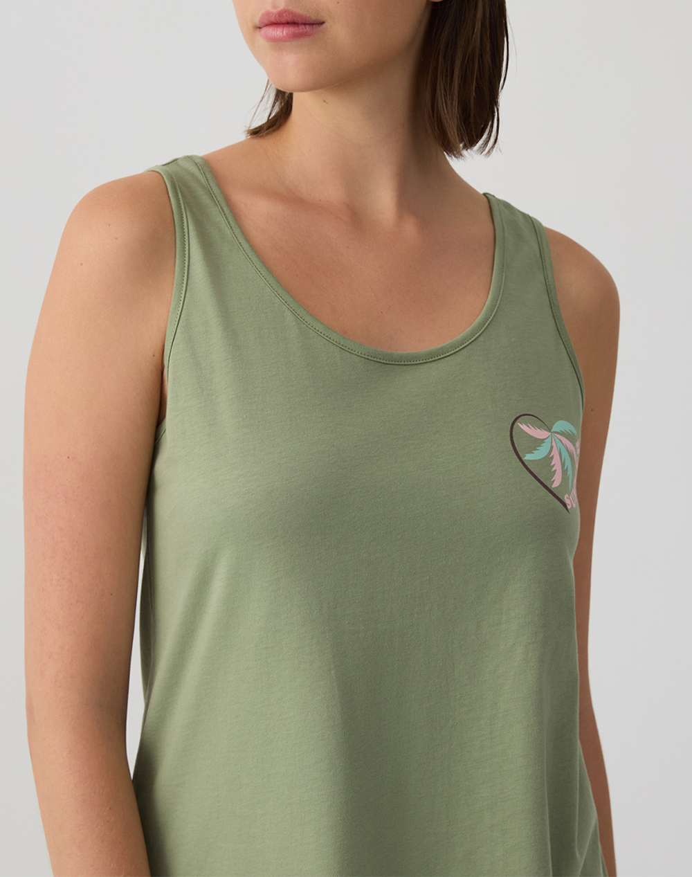 MINERVA MINERVA ΠΥΖ.ΓΥΝ.ΧΜ.-L/SHORTS TROPICAL 90-53258-185 Khaki - 2