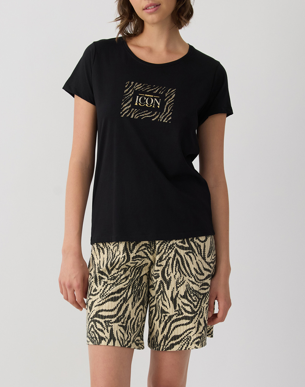 MINERVA ΠΥΖ.ΓΥΝ.ΚΜ-ΒΕΡΜ.C/MD ANML-DOTS 90-53276-045 Black