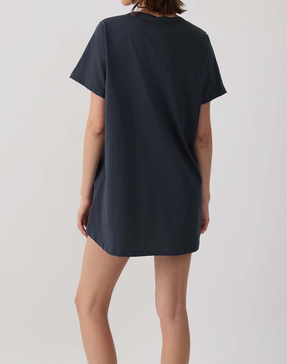 MINERVA MINERVA T-SHIRTDRESS 90-53246-706 DarkSlateGrey - 2