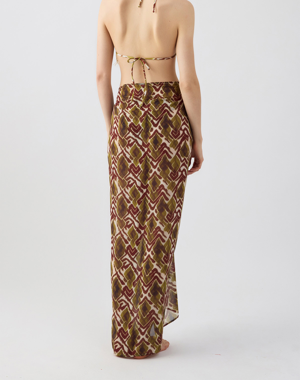 MINERVA BEACHW.ΠΑΡΕΟ-ΜΑΝΤΗΛΙ 90-95219-351 Khaki φωτογραφία