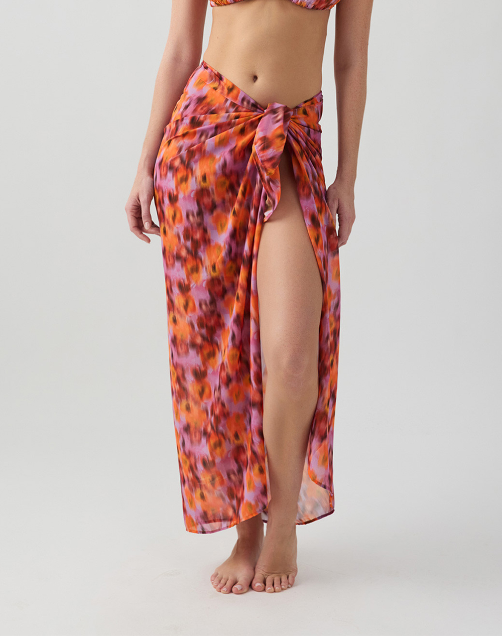 MINERVA MINERVA BEACHW.ΠΑΡΕΟ-ΜΑΝΤΗΛΙ 90-95219-349 Lilac