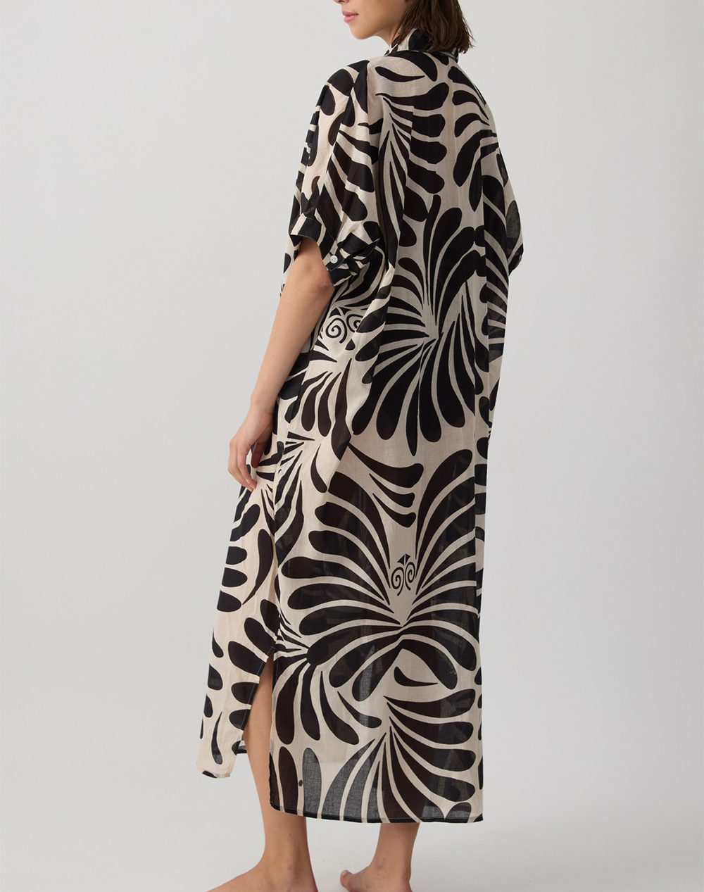 MINERVA DRESS SHIRT LONG PRINT RESORT 96-53322-210 Multi φωτογραφία