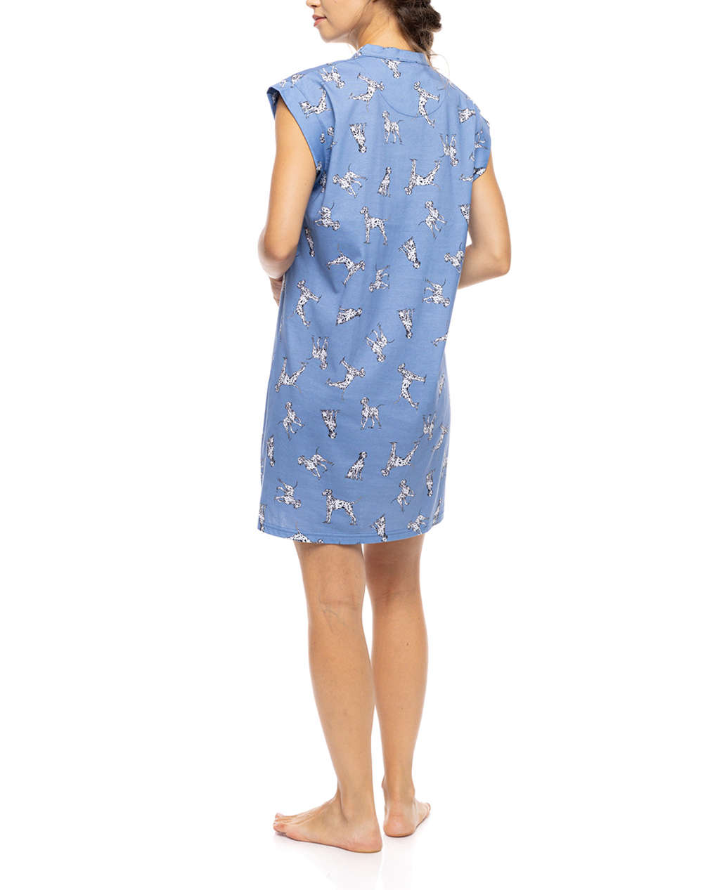 PINK LABEL NIGHTGOWN DALMATIAN DENIM S1565-TYPE Blue φωτογραφία