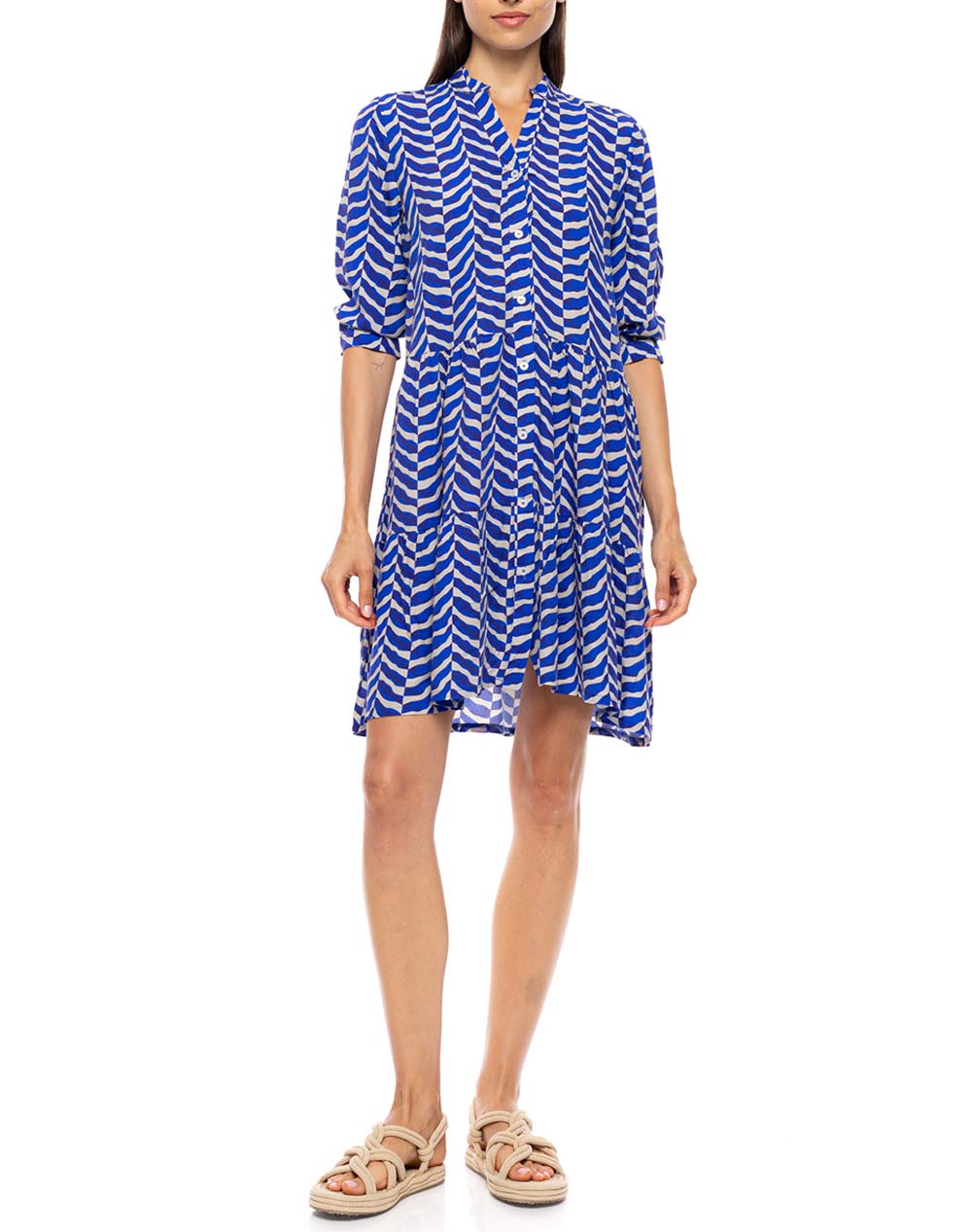 PINK LABEL PINK LABEL BEACHWEAR AEGEAN WAVE B683-TYPE Blue