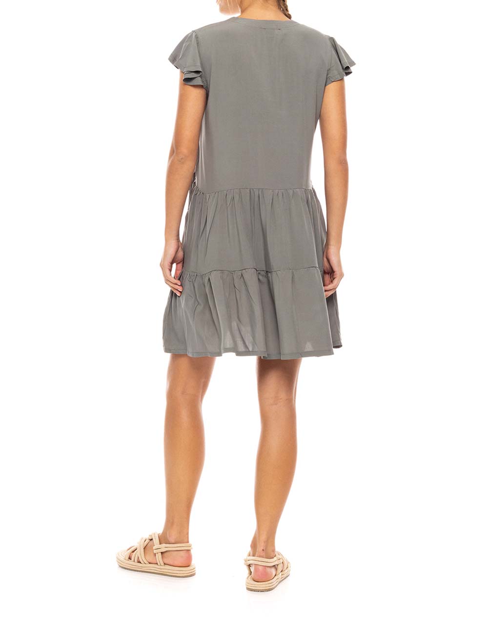 PINK LABEL BEACHWEAR SOLID BN-286-67 Olive φωτογραφία