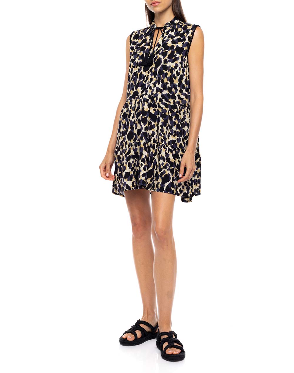PINK LABEL BEACHWEAR YELLOW LEOPARD B704-67 Mixed φωτογραφία