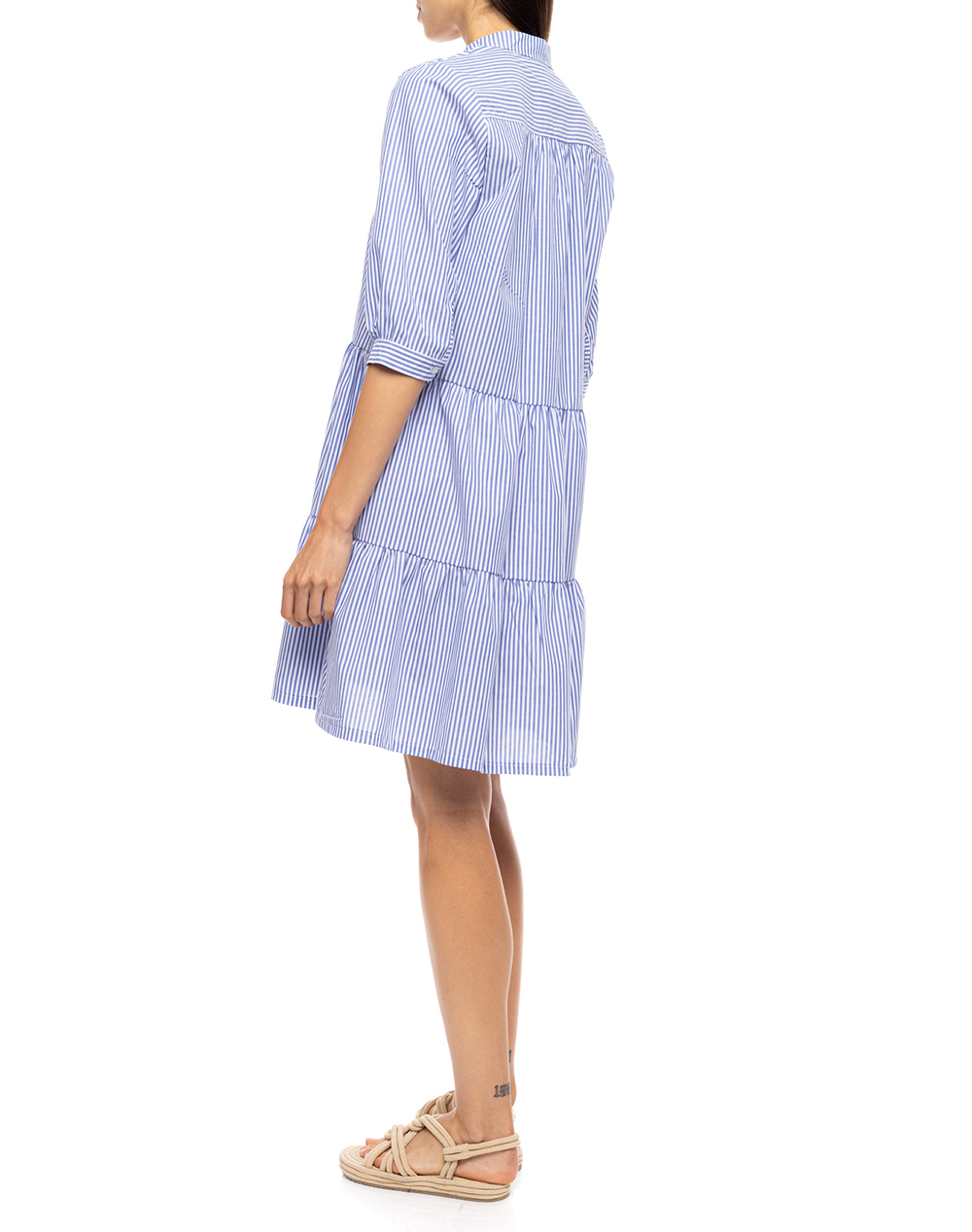 PINK LABEL BEACHWEAR MARINA STRIPE B677-TYPE Blue
