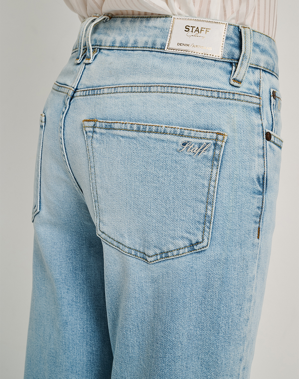 STAFF Monica Wmn Pant 5-991.045.B4.055-.00 DenimLightBlue φωτογραφία