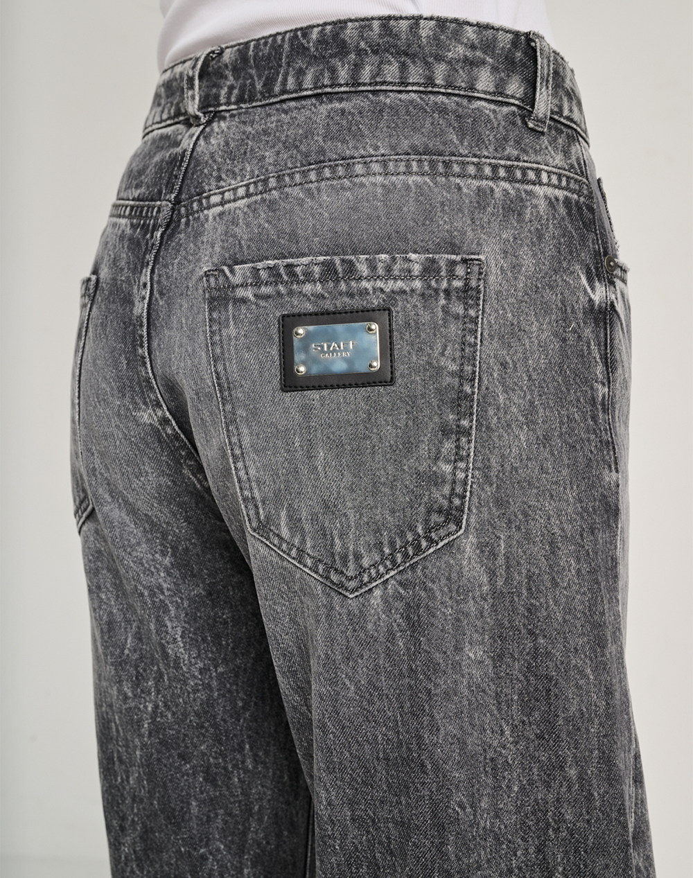 Staff Monia Wmn Pant 5-911 061 Grs 055- 00 Denimgray Γυναικεία ρούχα παντελόνια Jean 5P Cargo Politikos Shop Πολιτικός
