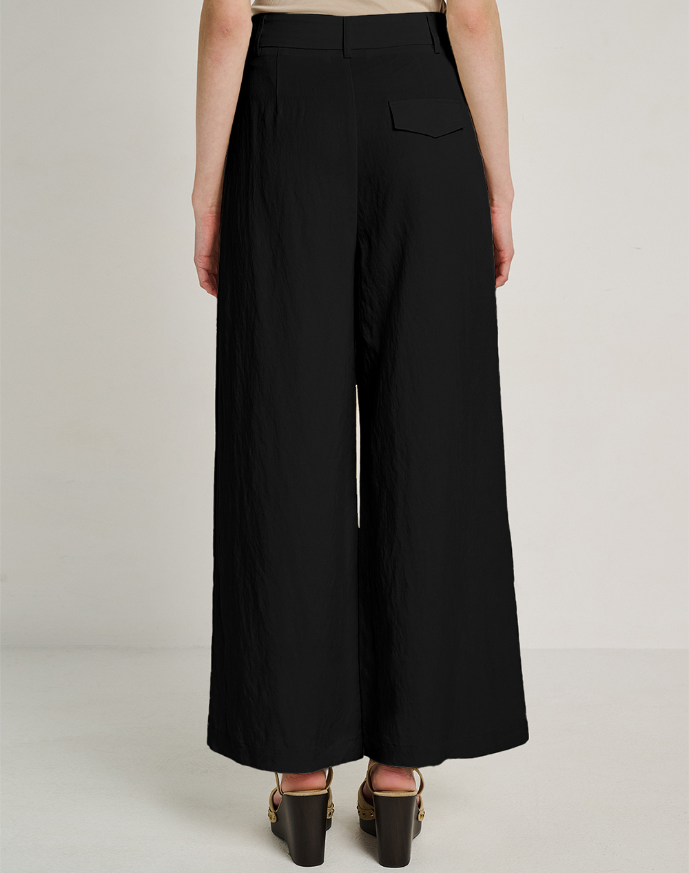 STAFF STAFF Sandy Highwaist Pant 95%Lyocell 5%Nylon 60-007.055-Ν0090 Black - 2