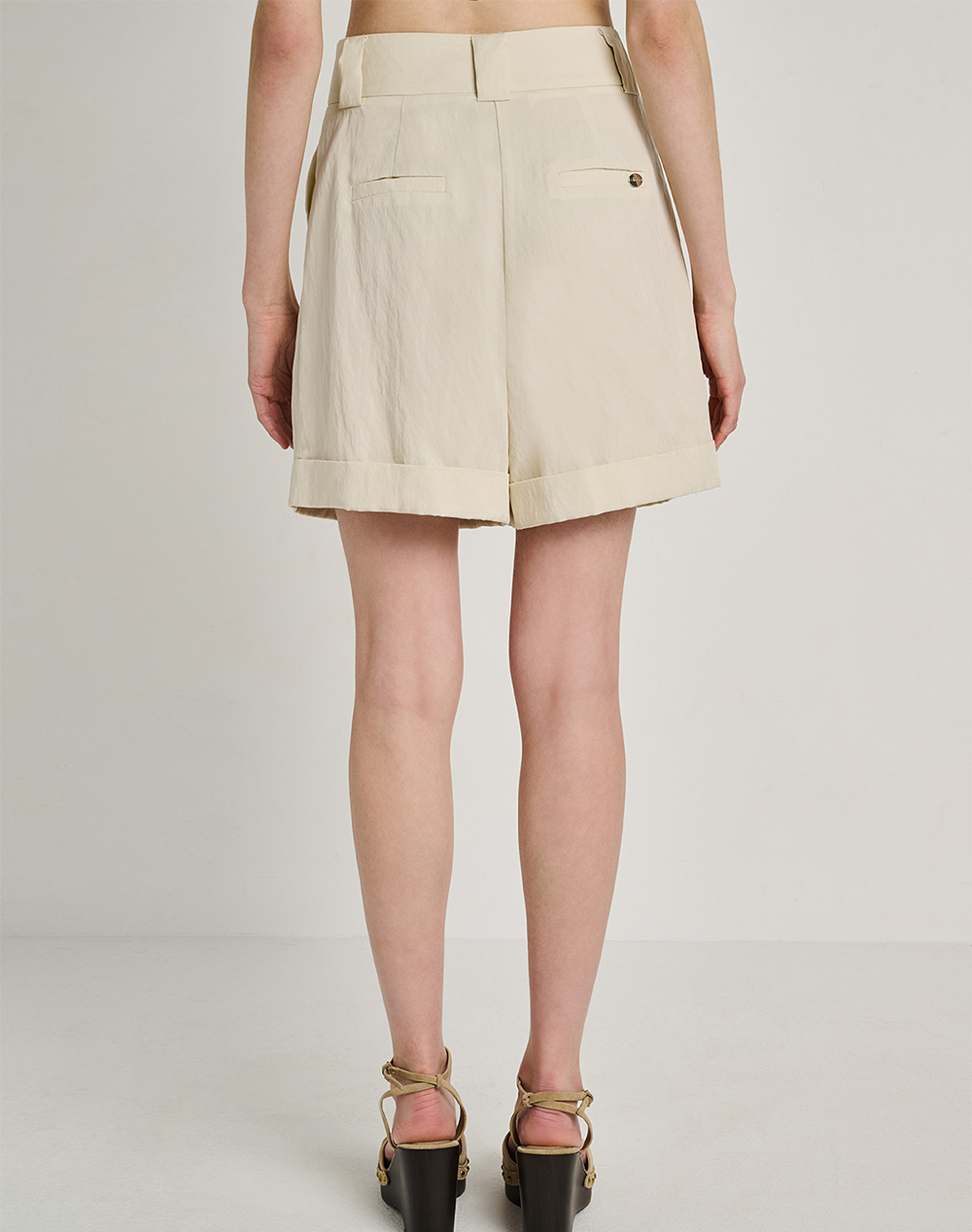 STAFF STAFF Happy Short Pant 95%Lyocell 5%Nylon 60-301.055-Ν9947 Biege - 2